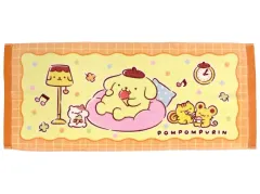 【中古】タオル・手ぬぐい 6.イエロー フェイスタオル 「サンリオ当りくじ ポムポムプリン当りくじ(2025)」