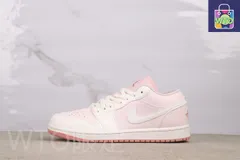 【今日特価】Air Jordan 1 Low IH0823-611 エアジョーダン 1 ローカット ホワイトピンク-WTO輸入2