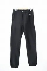 チャンピオン CHAMPION REVERSE WEAVE 12.5oz SWEAT PANTS USA製 リバースウィーブ スウェット パンツ C5-A201 S 黒 ブラック ブランド古着ベクトル 中古■250114