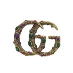 ◆正規品◆GUCCI グッチ◆ボウ リボンブローチ◆グログラン×スワロフスキー◆ GUCCI - GUCCI グログランボウブローチの通販 by フローレンス's
