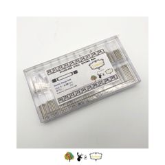 腕時計 時計用工具 腕時計用 リペアパーツ コマばね棒 バネ棒 パーツ セット 20サイズ 10mm～29mm 1.78φ 未使用 未開封 新品 Lemon 10