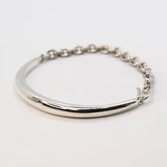 【研磨済】Calvin Klein ブレスレット シルバー925 腕周り20cm  カルバンクライン CK 30gのサムネイル