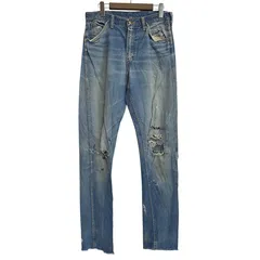 ラングラー Wrangler 60's 12MWZ Slim Tapered Denim Pants USA製 デニム ブルー 32×34サイズ 201MB-1040 VB