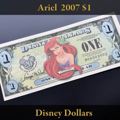 ディズニーダラー 2007年 1ドル アリエル シリーズD