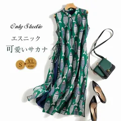 ノースリーブ ワンピース マキシワンピース 夏ワンピース レディース 夏服 吊りスカート プリント 魚 エスニック Aライン 涼しい 薄手 ロング丈 体型カバー ゆったり シンプル クルーネック 夏 可愛い カジュアル xzzongsi31