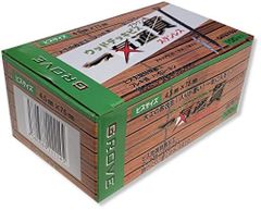 一気通貫ステンレスウッドデッキビス ブラウン色 １００本入 φ５．２Ｘ９０ｍｍ100本