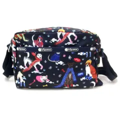 【新品 未使用】LeSportsac レスポートサック バッグ アウトレット DANIELLA ダニエラ クロスボディ ショルダーバッグ 犬柄 アニマル柄 ドッグ わんちゃん 2434 HA76