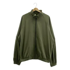 【美品】  N.HOOLYWOOD / エヌハリウッド | 2022SS | ZIP-UP BLOUSON  / フルジップ トレーニング ジャージ トラックジャケット | 42 | オリーブ | メンズ