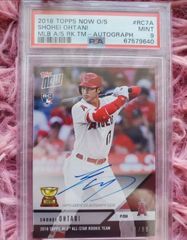 大谷翔平　2019  　サイン有 Yahoo!オークション -「大谷翔平 直筆サイン」(Topps) (シングル