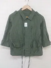 ◇ E hyphen world gallery 長袖 ミリタリージャケット サイズ F カーキ レディース P  【1301060007817】