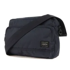 美品 PORTER ポーター フラッシュ ショルダーバッグ ネイビー 紺 ブランド カジュアル シンプル 吉田カバン