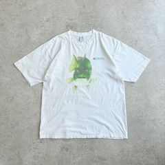 90s USA製 Columbia Black Bass 2-Sided T-shirt コロンビア ブラックバス 2面 両面 魚 フィッシング Tシャツ TEE