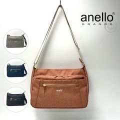新品 アネロ グランデ ショルダーバッグ 小さめ ミニ 撥水 多収納 多ポケット 杢調 レディース 人気 anello GRANDE GTC4132Z グリッター 正規品 新品未使用