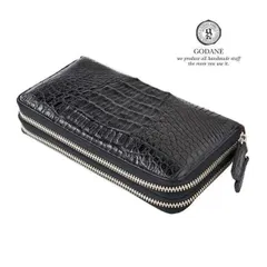 【新品】GODANE 天然 クロコダイル 革 8056 メンズ 長財布
