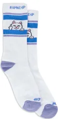 Ripndip Peeking Nermal Socks White/Lilac 靴下 ソックス 送料無料のサムネイル