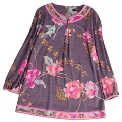 週末最終大SALE‼️レオナール 豹柄Aラインワンピース M 試着のみ 美品