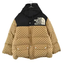 GUCCI (グッチ) 21AW× The North Face Womens GG Padded Jacket Padded Jacket ノースフェイス パッディドジャケット ダウンブルゾン 総柄ロゴ GG柄 670908 Z8APZのサムネイル