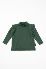 tinycottons/grid mockneck tee カットソー　新品子供服90 キッズ 女の子