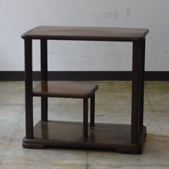 高級家具 パリの雑貨屋 バタフライ キッチンワゴン キャスター付