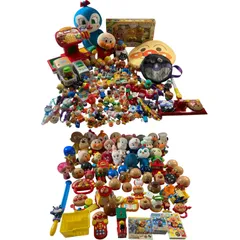 ★  アンパンマン あんぱんまん グッズまとめ ぬいぐるみ フィギュア ソフビ おもちゃ ドキンちゃん ばいきんまん だだんだん 他 現状品 9.3kg