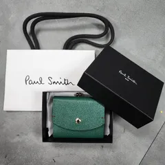 ポールスミス 財布 折り ミニ ウォレット ガマ口 Paul Smith 革