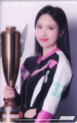 【中古】キャラカード ミナ クリアカード 「TWICE 5TH WORLD TOUR ’READY TO BE’ in JAPAN OFFLINEくじ」 参加賞