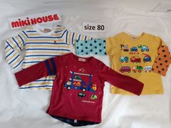 mikihouse80　カットソーセット　104