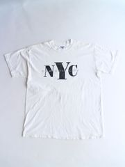 00年代　NYC Tシャツ　ニューヨーク 古着　ビンテージ　アメリカ 60's 70's 80's 90's レディース古着 vintage usa ヴィンテージ　ユーロ