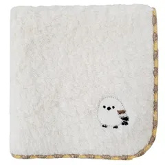 【BESTEVER】日本製無撚糸ミニ タオルハンカチ Made in Japan Mini Towel シマエナガ Long Tail Tit 1