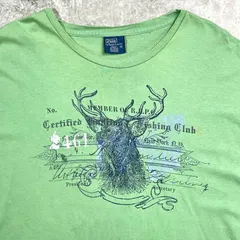 90年代 Polo by Ralph Lauren ポロバイラルフローレン アニマルプリント Tシャツ メンズ2XL 
