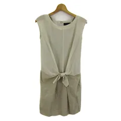 アンタイトル ワンピース トップス ノースリーブ チュニック 日本製 レディース ベージュ UNTITLED 【中古】