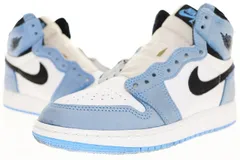 ナイキ NIKE AIR JORDAN 1 RETRO HIGH OG GS UNIVERSITY BLUE 23.5cm 575441-134 エア ジョーダン レトロ ハイ ユニバーシティ ブルー 【ブランド古着ベクトル】【中古】▲■241005