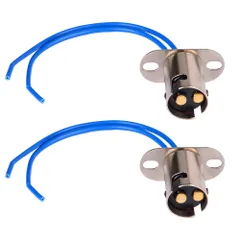 【迅速発送】HUIQIAODS【2個入り】 LED電球ソケットコネクタシングル ウインカー ヘッドライト テールランプ用 車用ソケット 防水ソケット (1157ソケット)