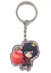 【中古】雑貨 冨岡義勇(あまおう) メタルキーホルダー「鬼滅の刃」 福岡限定