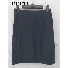 ◇ ●新品● ◎ SHOO・LA・RUE シューラルー タグ付 膝丈 台形 スカート サイズS ネイビー レディース 【中古】 【1102100007398】