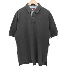 トミーヒルフィガー TOMMY HILFIGER 刺繍ロゴ ポロシャツ メンズ 表記無 