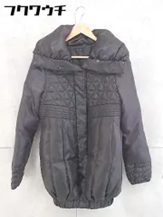 ■ EMODA エモダ キルティング ダウン ジャケット コート サイズF ブラック レディース  【中古】 【1103170005680】