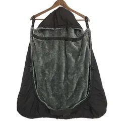 BabyHopper ベビーホッパー 裏ボア★ 撥水 防寒ケープ ベビーカーカバー 抱っこ紐カバー Sz.F レディース ユニセックス 黒
