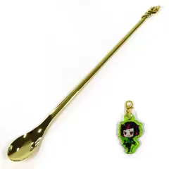 【中古】マグカップ・湯のみ リリア・ヴァンルージュ 「ディズニー ツイステッドワンダーランド OH MY CAFE チャーム付きマドラー＜ディアソムニア寮＞」