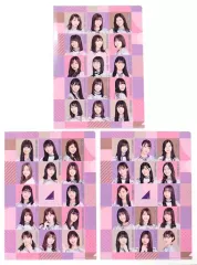【中古】クリアファイル [単品] 乃木坂46 A4クリアファイル3枚セット 「乃木坂46 2020年 福袋A/B」 同梱品