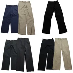 古着卸 まとめ売り ディッキーズ Dickies 874 ワーク パンツ 7枚セット (メンズ 32 /33 /34 ) チノパン ベージュ 中古 古着 NB1581