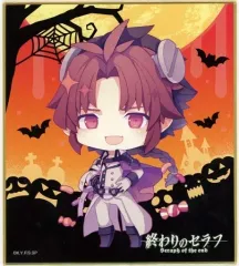 13日限定価格終わりのセラフ　クローリー・ユースフォード　プライズ缶バッジ非売品 終わりのセラフ クローリー・ユースフォード 缶バッジ
