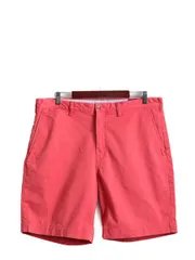 【お得なクーポン配布中!】 ポロ ラルフローレン コットン チノ ショートパンツ メンズ 36 / ショーツ 短パン 半パン アーミー タイプ ノータック ワンポイント ピンク