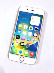 【2307】アップル iPhone8 MQ7A2J/A 64GB ゴールド バッテリー最大容量100％ ネットワーク利用制限無し SIMロック無し Apple アイフォン