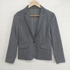 ◇ green label relaxing UNITED ARROWS 1B 長袖 ジャケット サイズ36 ダークグレー系 レディース P  【1305060006085】