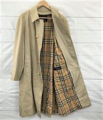 バーバリー ステンカラーコート ノバチェック ライナー付 M~L - メルカリ
