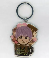 【中古】キーホルダー・マスコット(男性) 与那嶺瑠唯(THE RAMPAGE) プチキャラメタルキーホルダー バレンタインデー2019 ver. EXILE TRIBE STATION オンラインカプセル