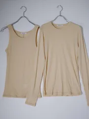 AP STUDIOエーピー ストゥディオL'Appartementアパルトモン 2023AW シアーテレコTwin T-shirt(タンクトップ&Tシャツ)[LTSA77320] AP STUDIO - AP STUDIOエーピー ストゥディオL'Appartement