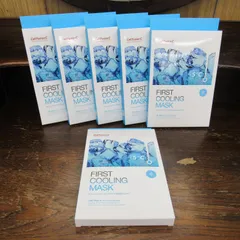 韓国コスメ　保湿　ファーストクーリングマスク  乾燥対策　新品　未開封　パック　シートマスク　FIRST COOLING MASK　3枚入×6箱セット　エキスパート藤沢辻堂店　アットコスメ