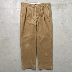 90年代 Polo by Ralph Lauren ポロバイラルフローレン 太畝 ストレート コーデュロイパンツ メンズW34 